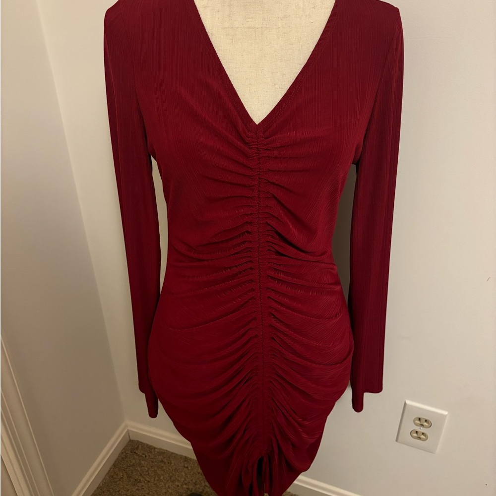 Macy’s red homecoming dress